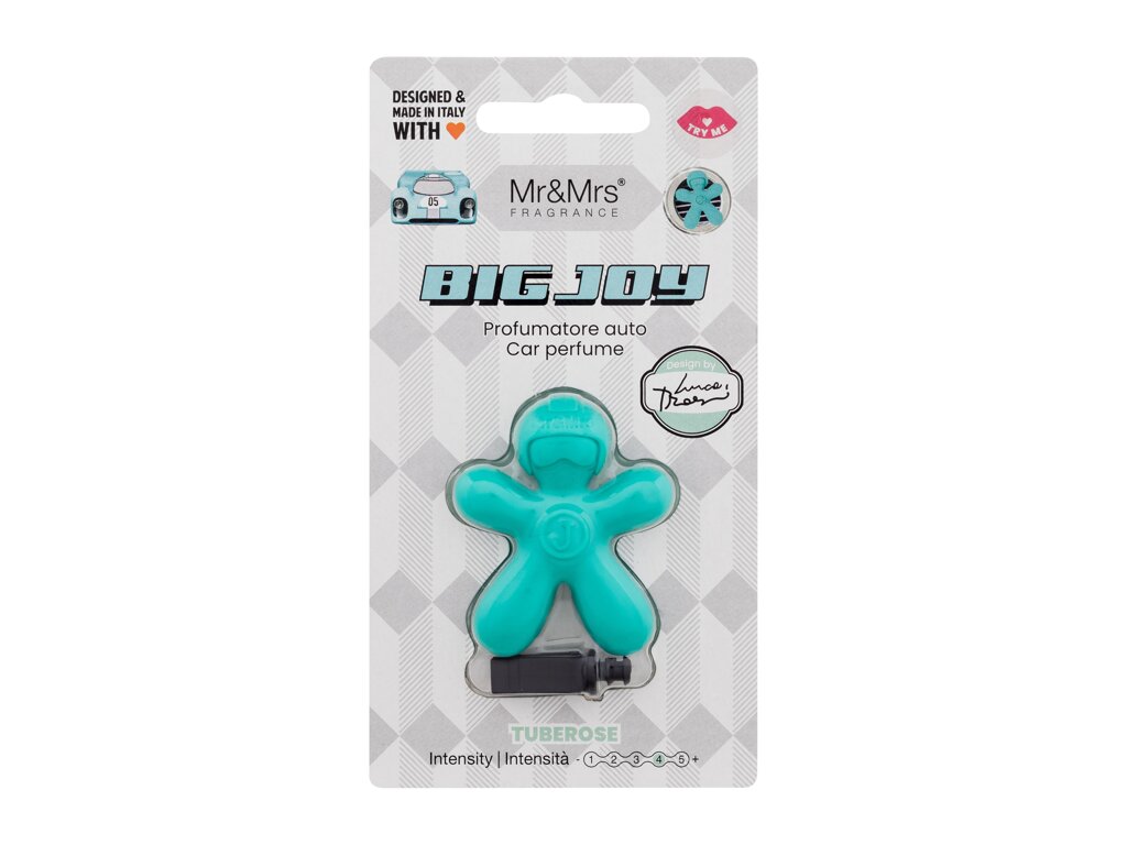 Mr & mrs fragrance Big Joy Automobilio oro gaiviklis 1 ml Damaged box