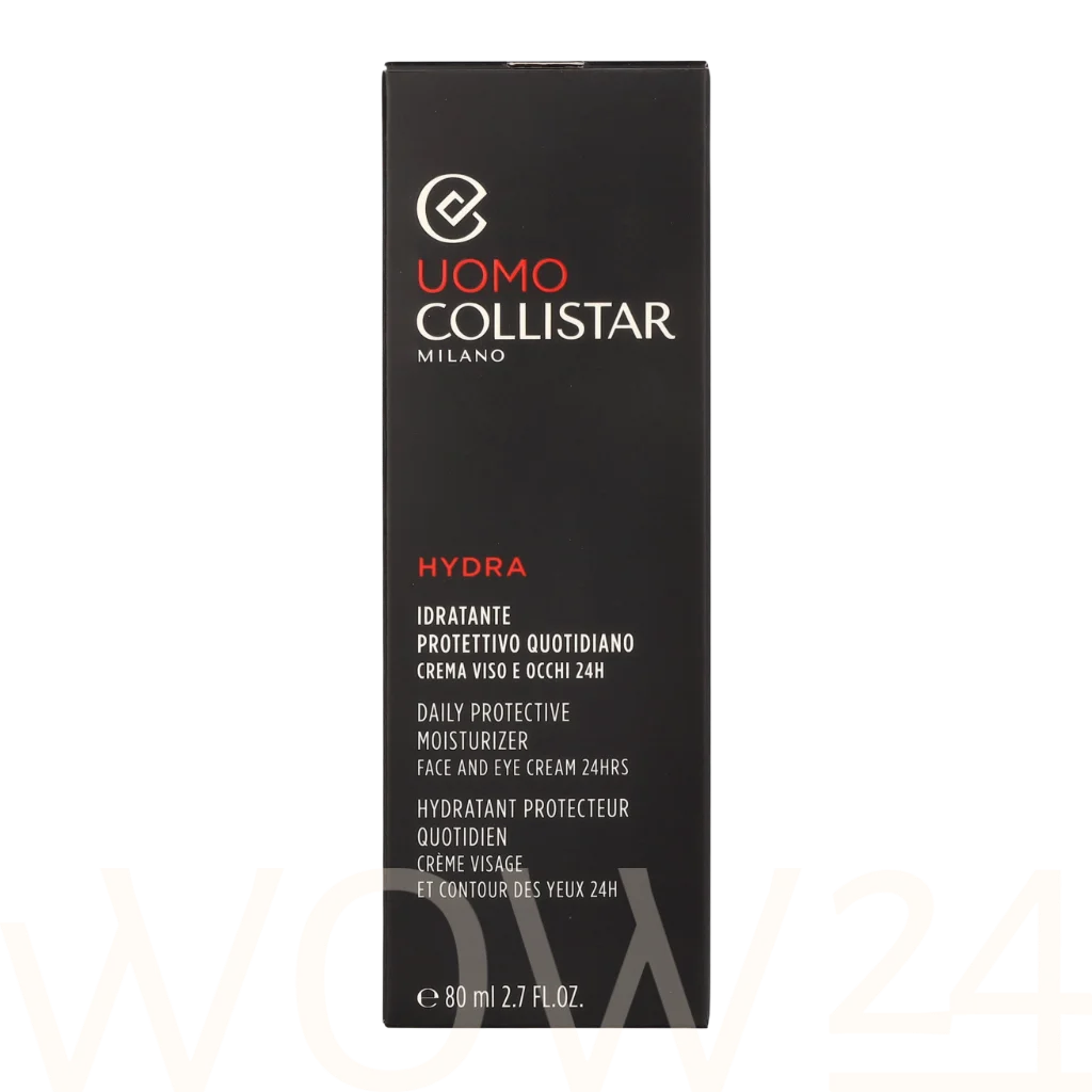 Collistar Uomo Hydra Daily Protective Moisturizer Dieninis kremas Dieninis veido kremas Vyrams