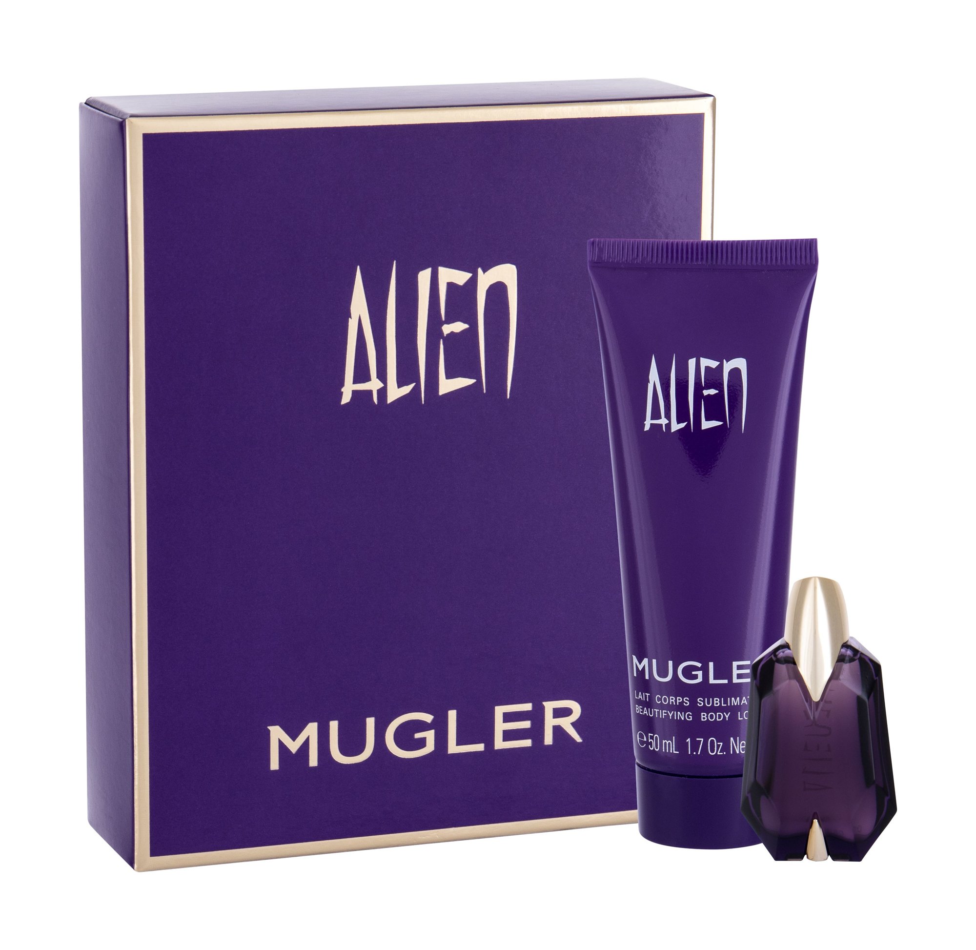 Thierry Mugler Alien 6ml Edp 6 ml + Body Lotion 50 ml kvepalų mėginukas Moterims EDP Rinkinys