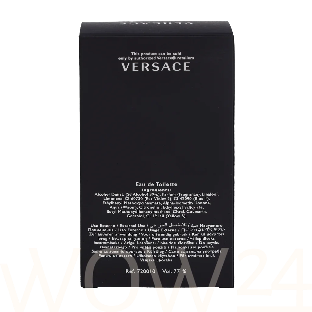 Versace Versace Pour Homme Edt Spray 100 ml kvepalai Vyrams EDT