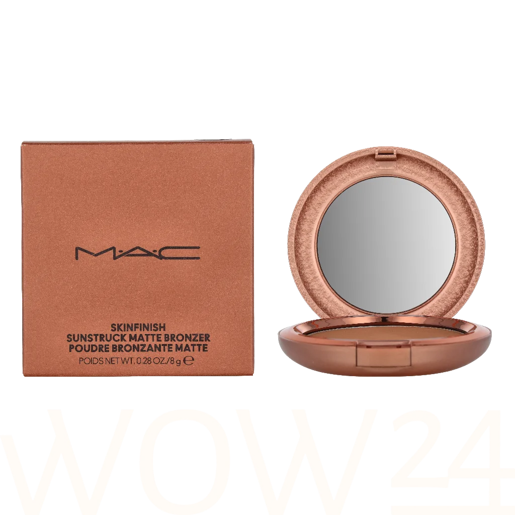 MAC MAC Skinfinish Sunstruck Matte Bronzer 8 g natūrali veido odos priežiūros priemonė
