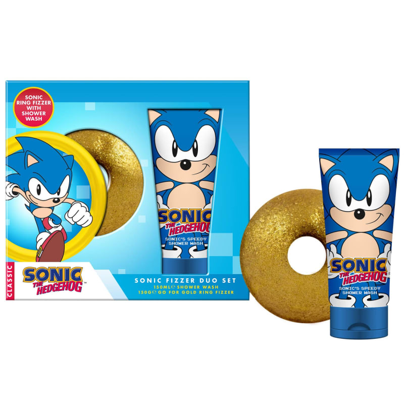 Sonic The Hedgehog Bath Fizzer Duo Set Vonios bomba