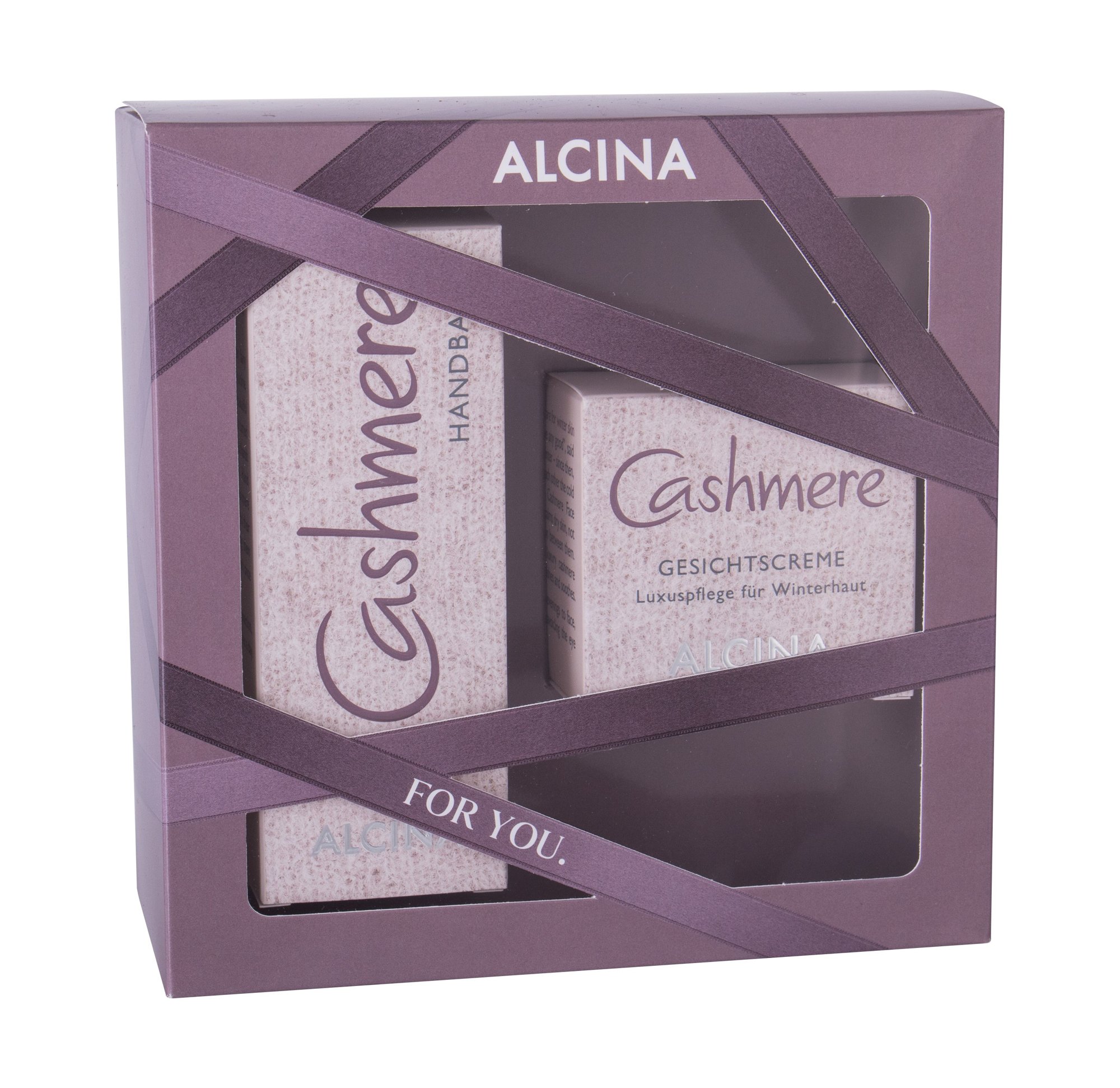 ALCINA Cashmere 50ml Daily Facial Cream 50 ml + Hand Balm 50 ml dieninis kremas Rinkinys
