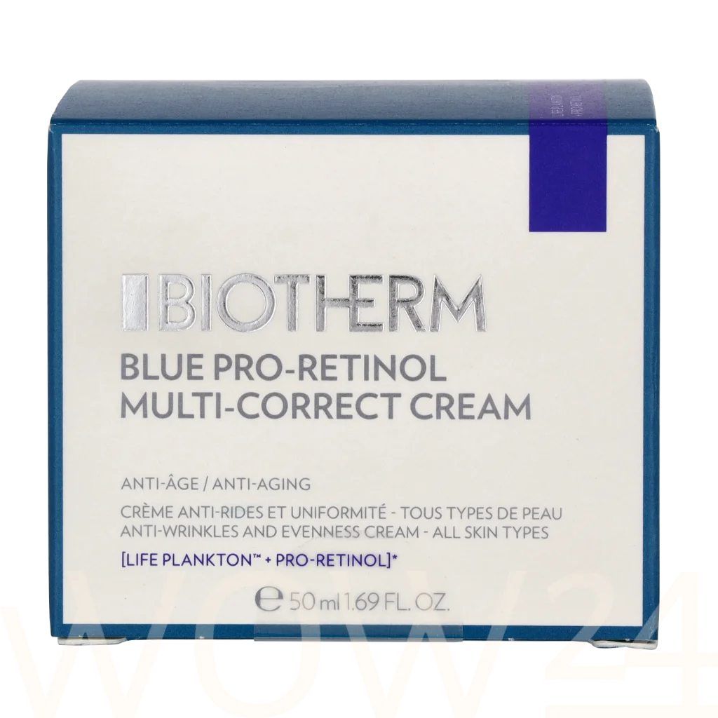 Biotherm Blue Pro-Retinol Multi-Correct Cream Dieninis kremas Dieninis veido kremas Moterims