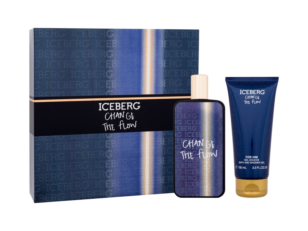 Iceberg Change The Flow Eau De Toilette 100 ml Damaged box Set