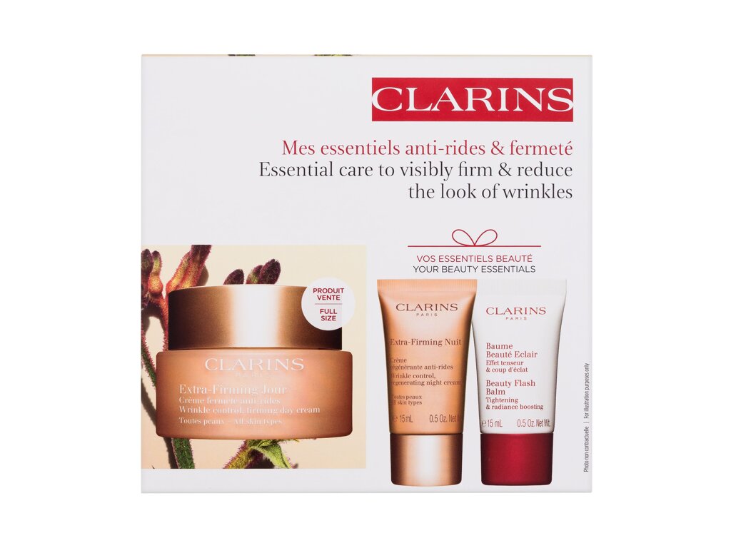 Clarins Extra-Firming Jour Dieninis kremas 50 ml Damaged box Set