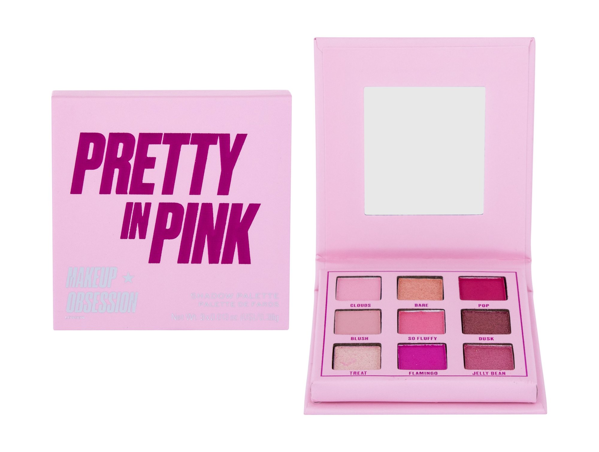 Makeup Obsession Pretty In Pink šešėliai