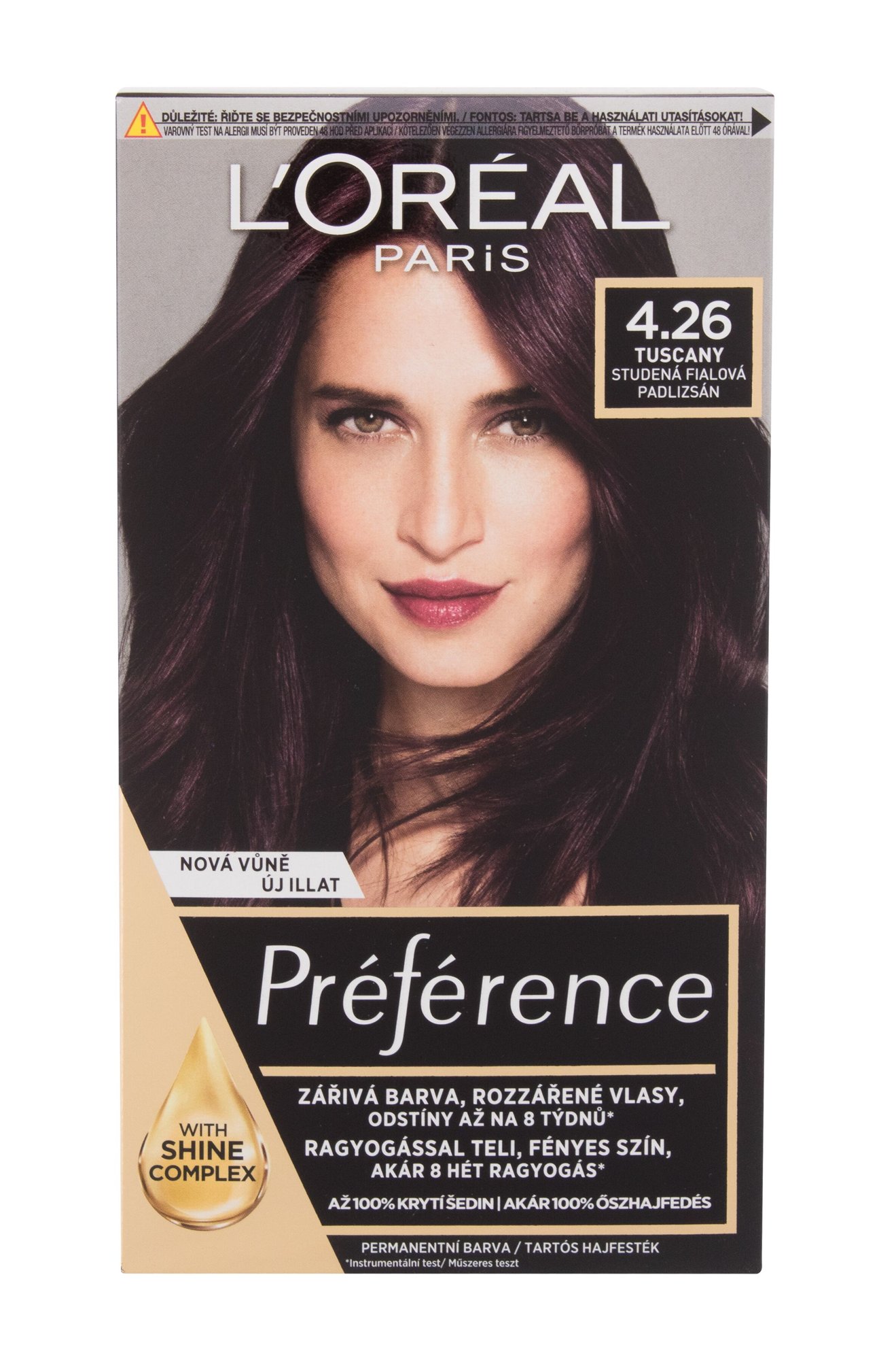 L´Oréal Paris Préférence 60ml plaukų dažai (Pažeista pakuotė)