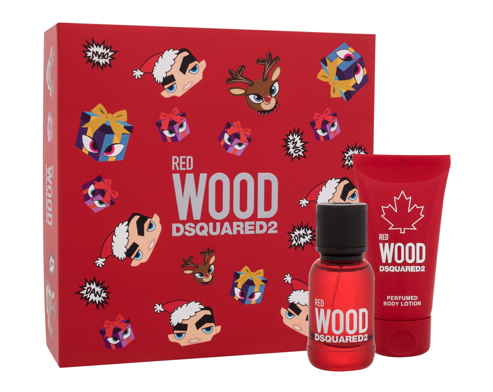 Dsquared2 Red Wood 30ml Edt 30 ml + Body Lotion 50 ml Kvepalai Moterims EDT Rinkinys