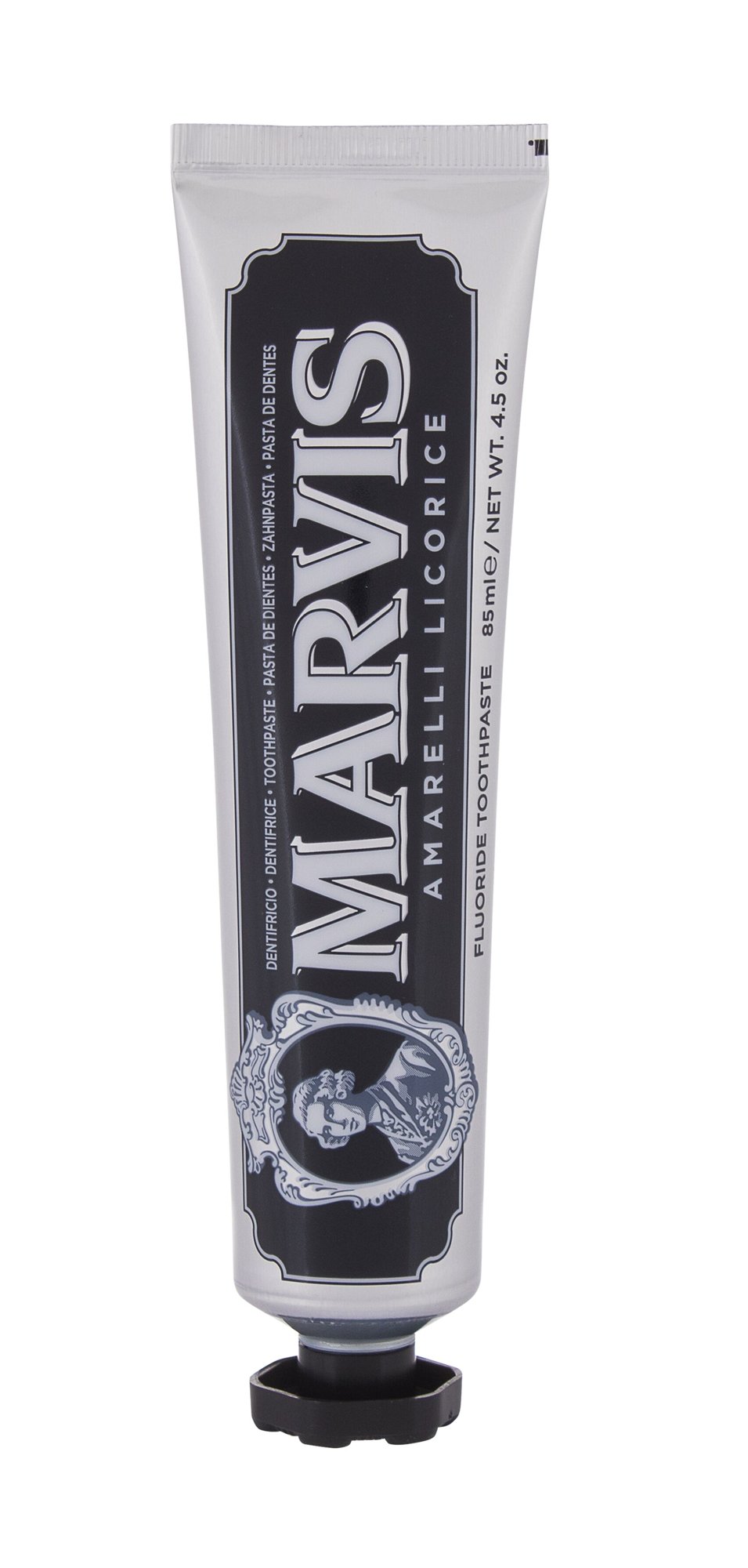 Marvis Amarelli Licorice 85ml dantų pasta (Pažeista pakuotė)