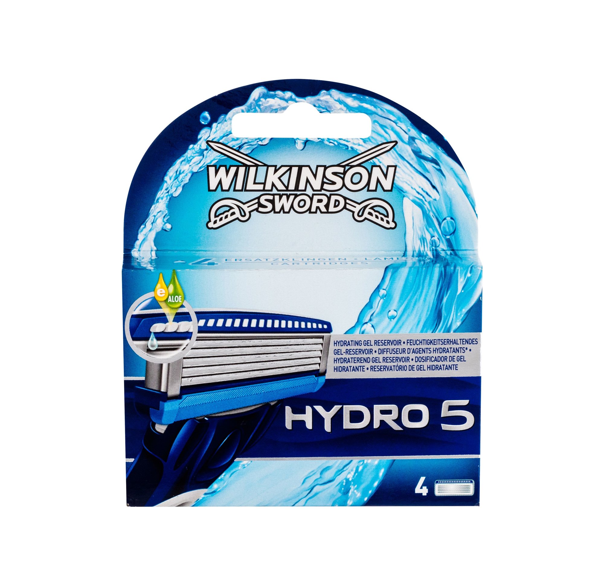 Wilkinson Sword Hydro 5 4vnt skustuvo galvutė