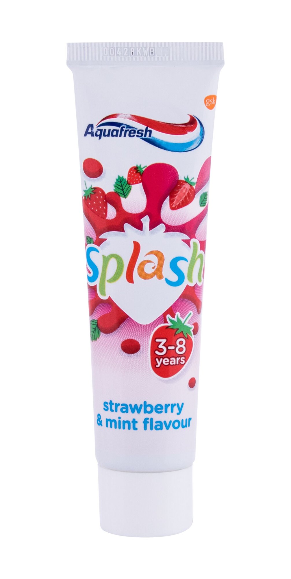 Colgate Aquafresh Splash Strawberry 50ml dantų pasta (Pažeista pakuotė)