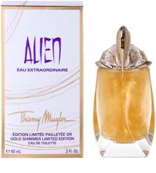 Thierry Mugler Alien Eau Extraordinaire Gold Shimmer 60ml Limited Edition Kvepalai Moterims EDT Testeris