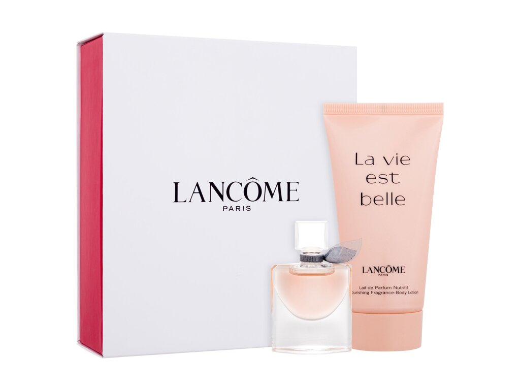 Lancome La Vie Est Belle 4ml Edp 4 ml + Body Lotion 50 ml kvepalų mėginukas Moterims EDP Rinkinys