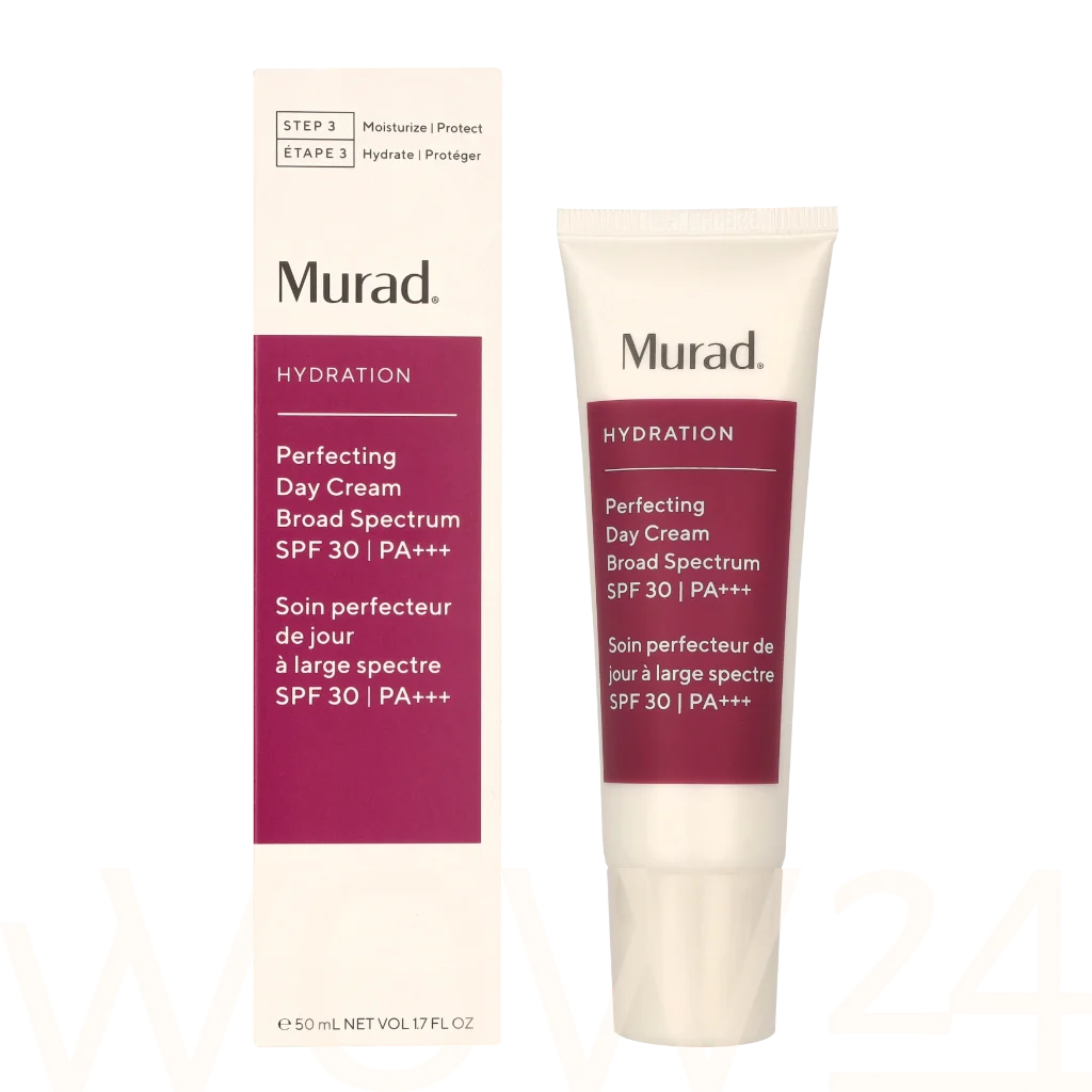 Murad Skincare Murad Hydration Perfecting Day Cream Broad Spectrum SPF30 50 ml natūrali veido odos priežiūros priemonė