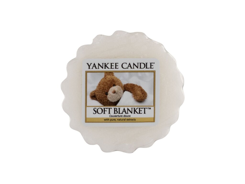 Yankee Candle Soft Blanket 22g Kvepalai Unisex Kvapusis vaškas (Pažeista pakuotė)