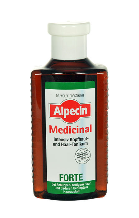 Alpecin Medicinal Forte Intensive Scalp And Hair Tonic 200ml priemonė nuo plaukų slinkimo (Pažeista pakuotė)