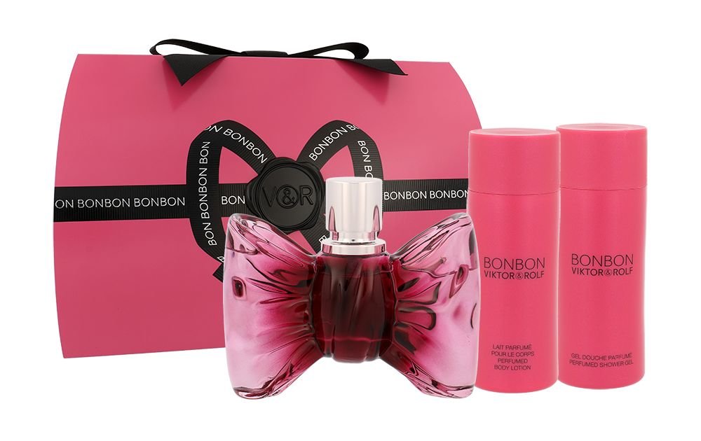 Viktor & rolf Bonbon Eau De Parfum 50 ml EDP 50 ml + shower gel 50 ml + body lotion 50 ml Damaged box Set