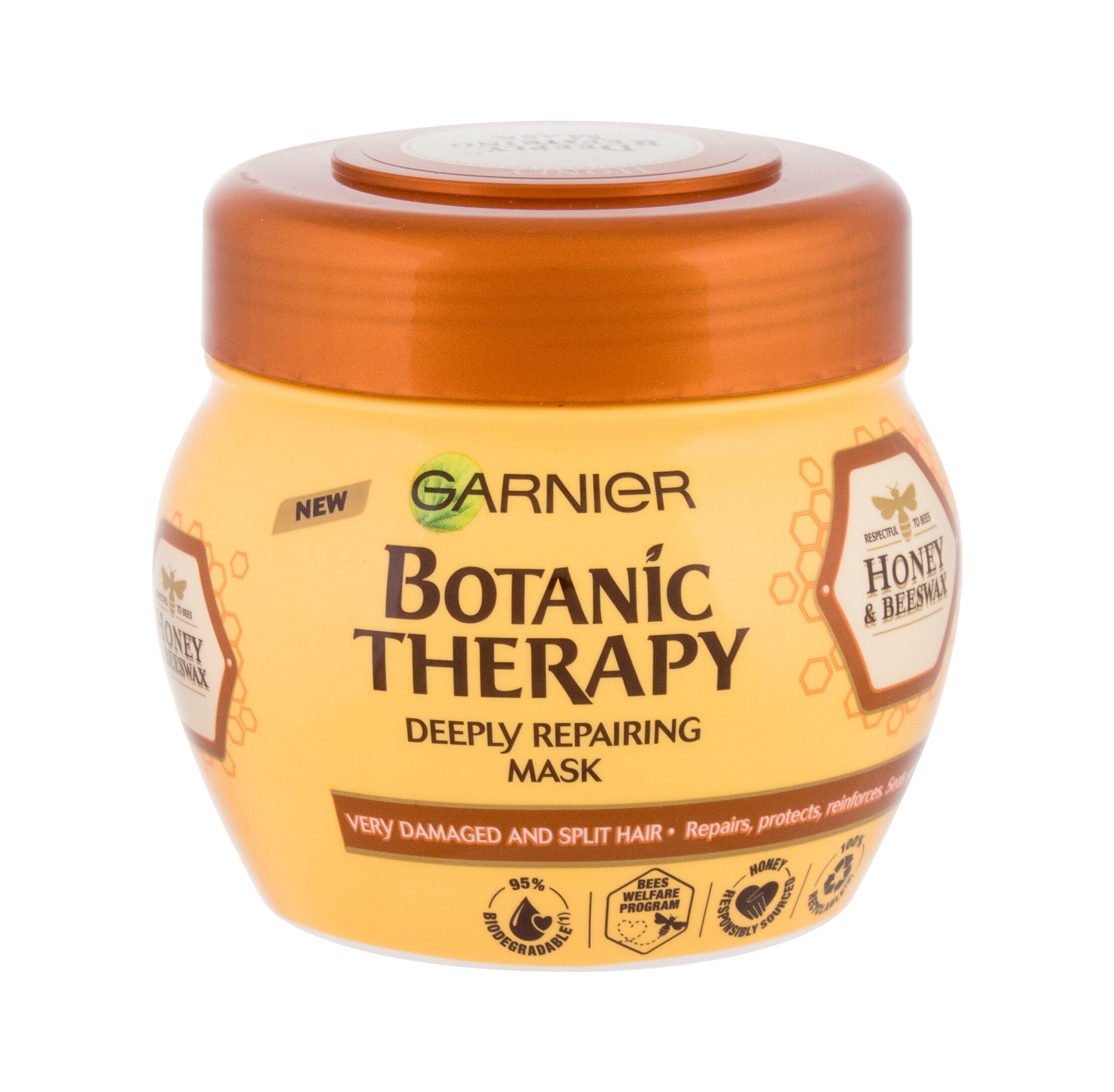 Garnier Botanic Therapy Honey & Beeswax plaukų kaukė