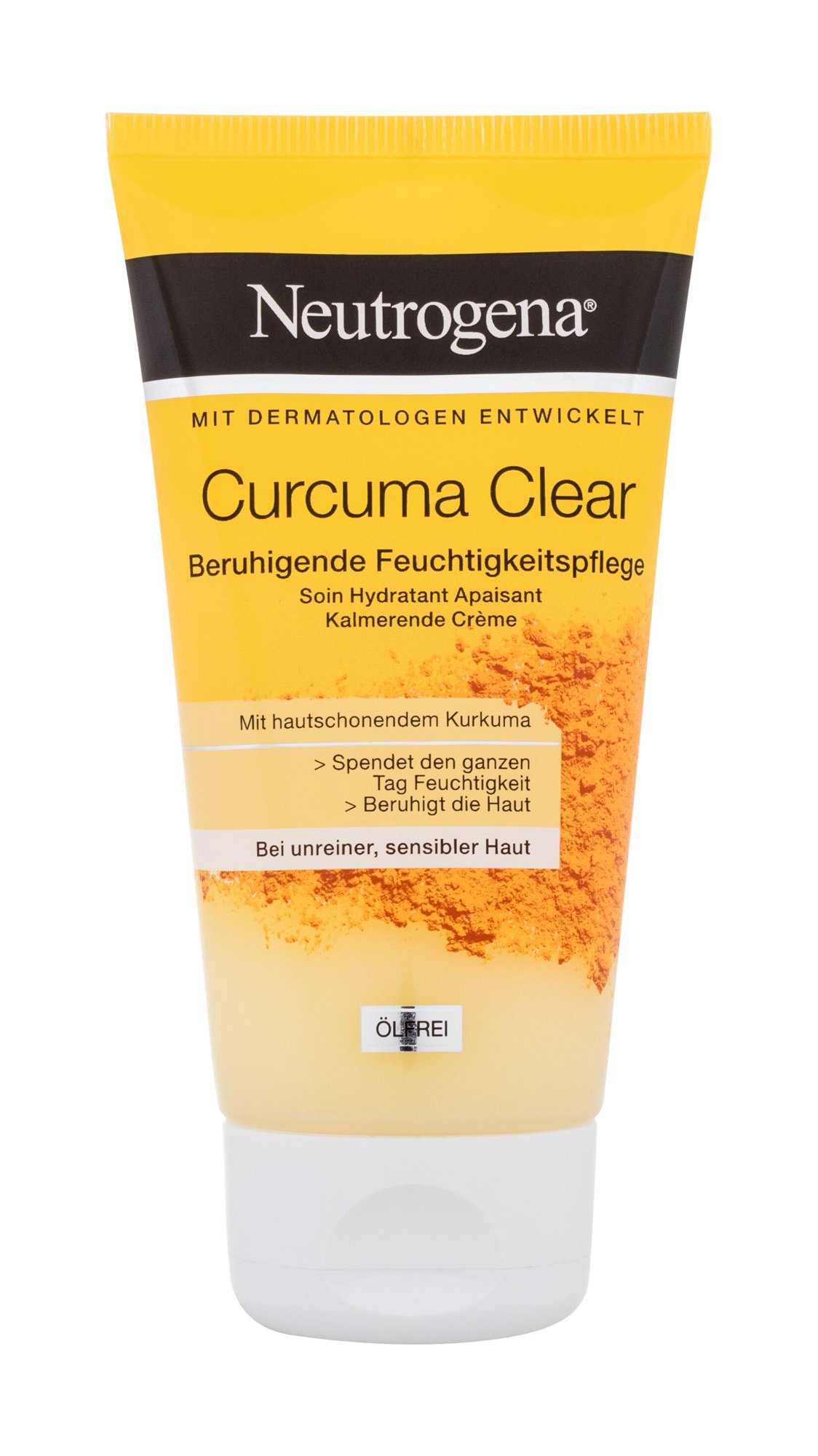 Neutrogena Curcuma Clear Moisturizing and Soothing Cream dieninis kremas