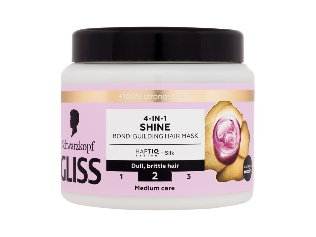 Schwarzkopf  Gliss Shine plaukų kaukė