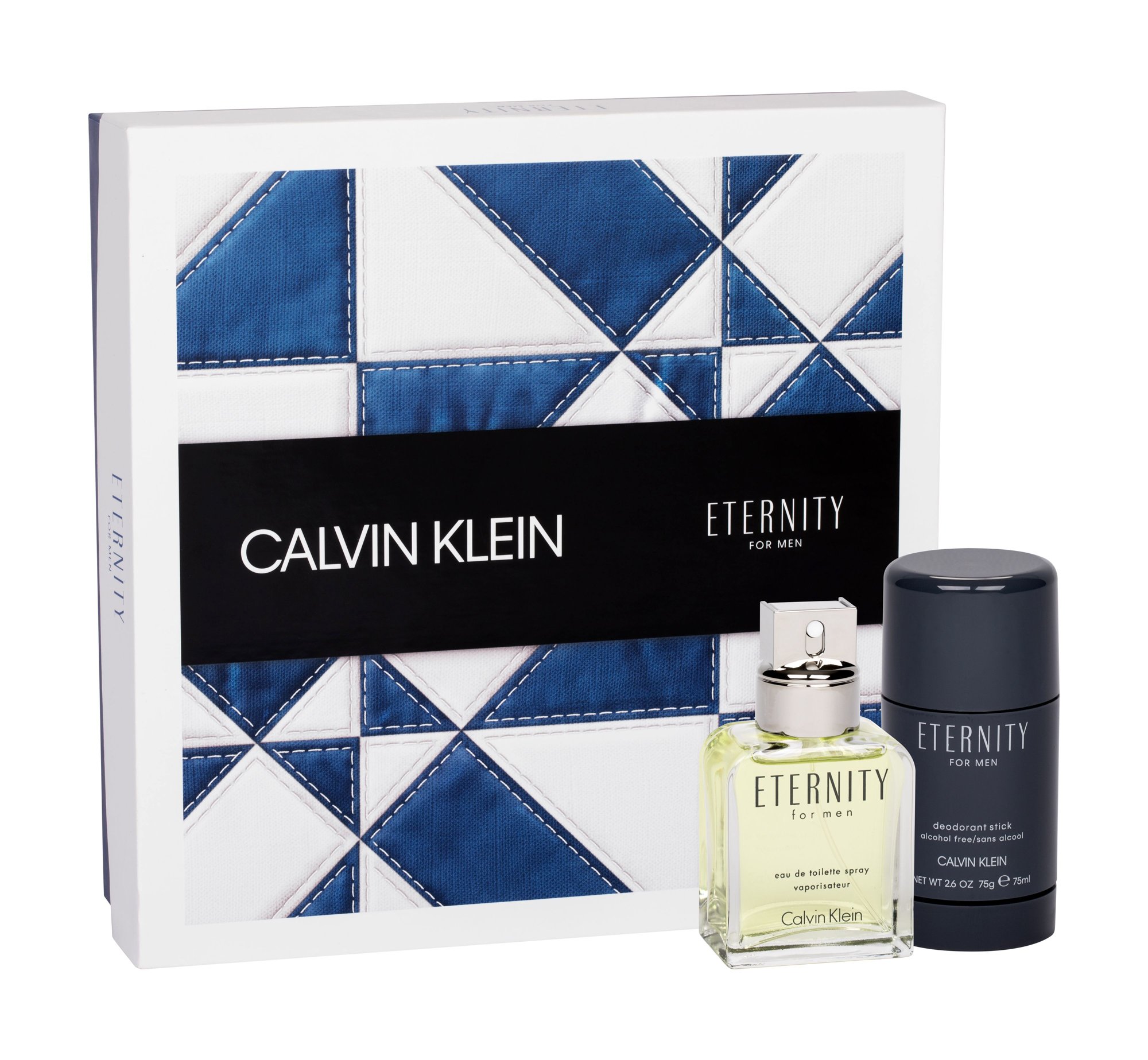 Calvin Klein Eternity 50ml Edt 50 ml + Deostick 75 ml kvepalai Vyrams EDT Rinkinys