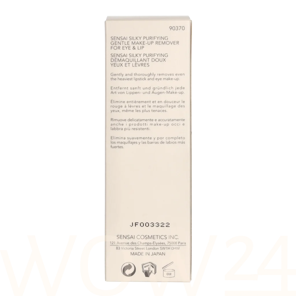 Sensai Sensai Silky Purif. Gentle Makeup Remover 100 ml makiažo valiklis