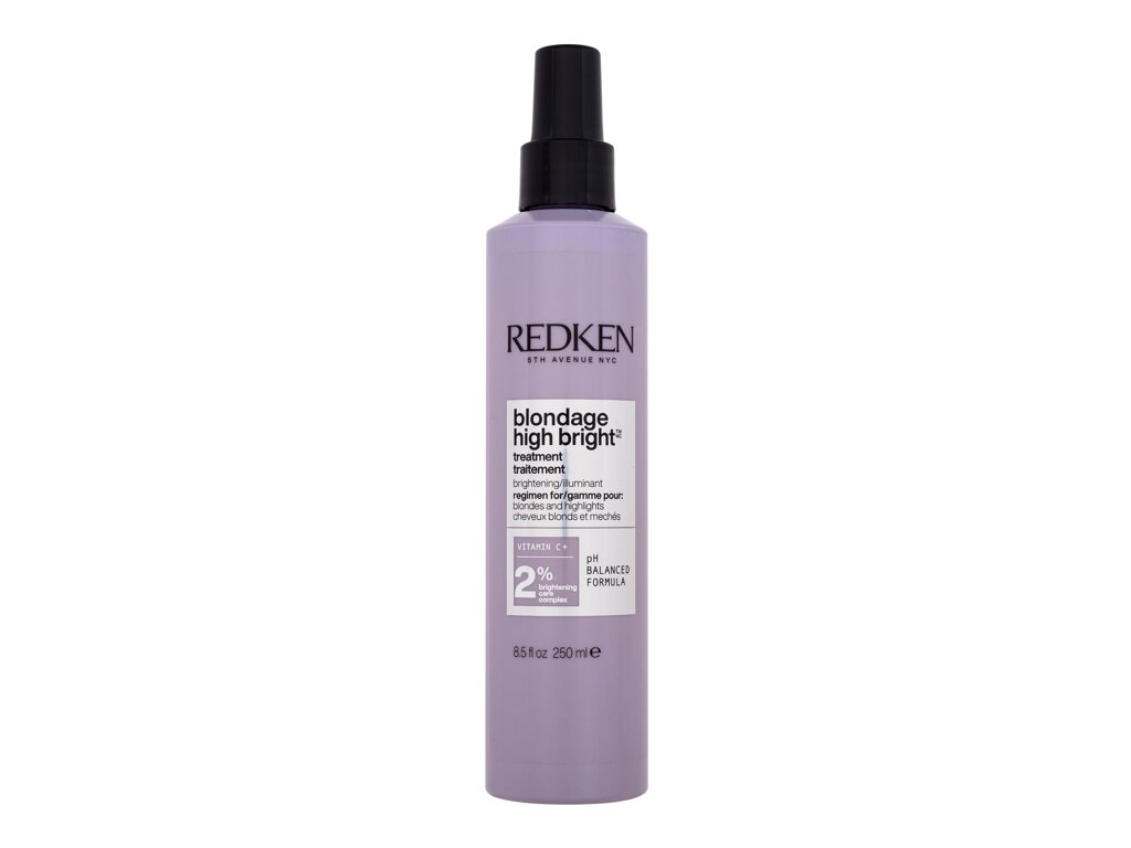 Redken Blondage High Bright Treatment 250ml šampūnas (Pažeista pakuotė)