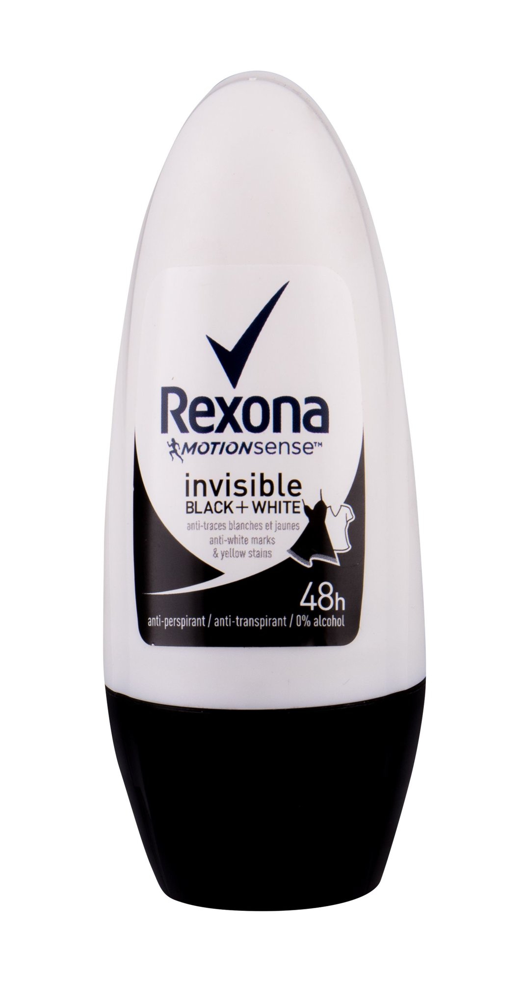 Rexona Motionsense Invisible Black + White 50ml antipersperantas
