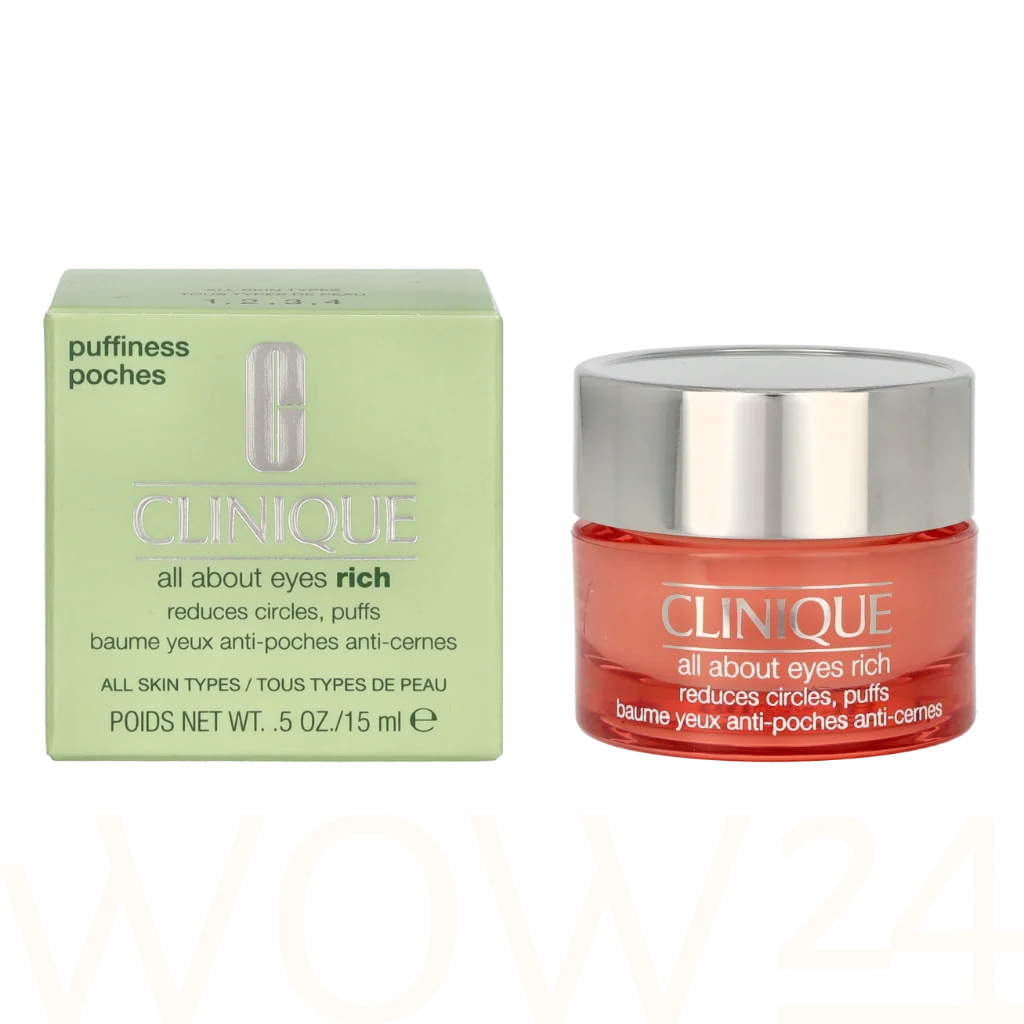 Clinique Clinique All About Eyes Rich 15 ml paakių kremas