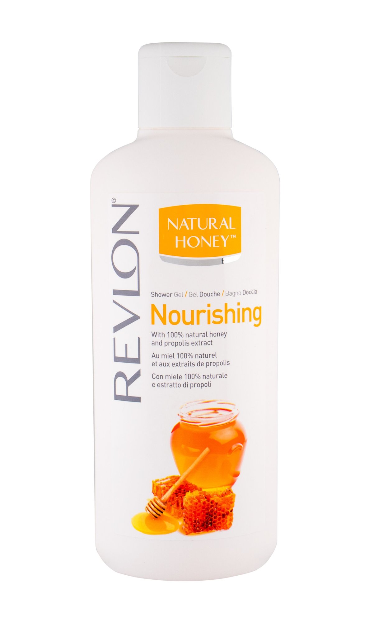 Revlon Natural Honey Nourishing 650ml dušo želė (Pažeista pakuotė)