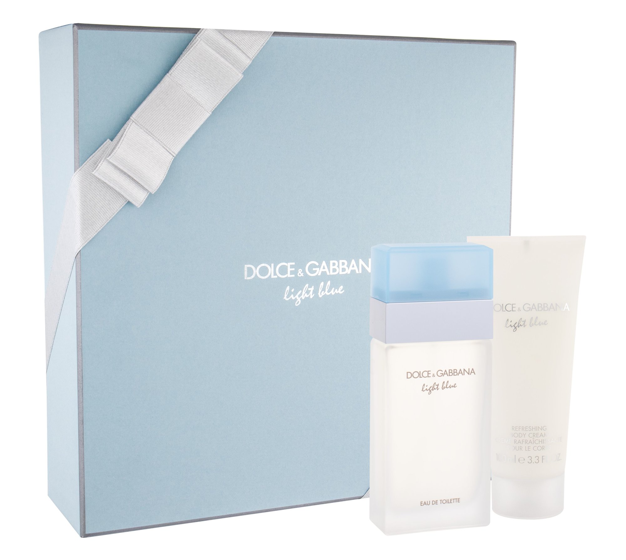 Dolce & gabbana Light Blue Eau De Toilette 50 ml Edt 50ml + 100ml Body cream Set