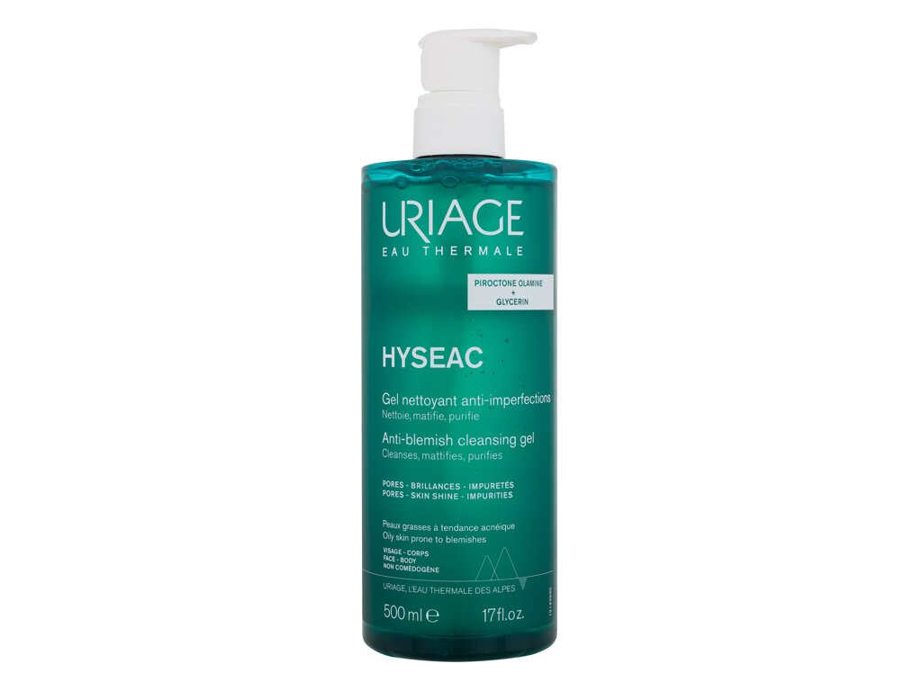 Uriage Hyséac Anti-Blemish Cleansing Gel veido gelis Uriage Hyséac Anti-Blemish Cleansing Gel veido gelis