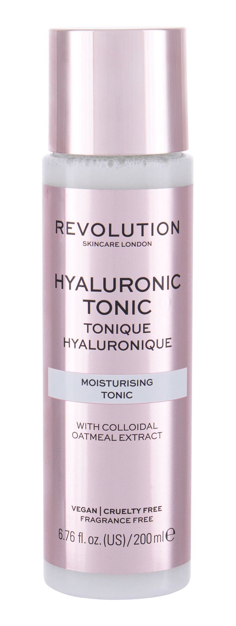 Makeup Revolution London Skincare Hyaluronic Tonic veido losjonas