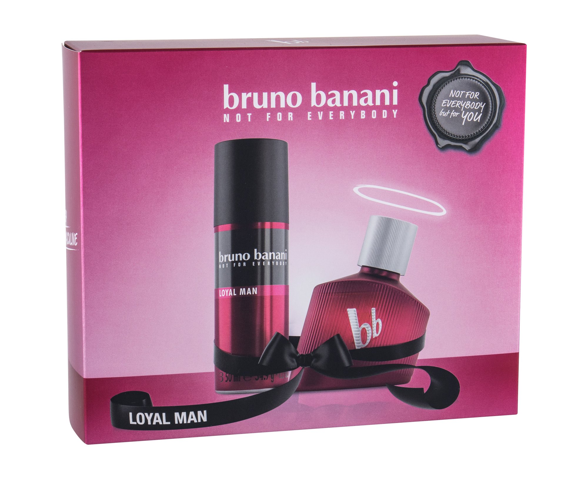 Bruno Banani Loyal Man 30ml Edp 30 ml + Deodorant 50 ml Kvepalai Vyrams EDP Rinkinys (Pažeista pakuotė)