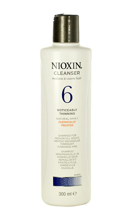 Nioxin System 6 Cleanser &scaron;ampūnas
