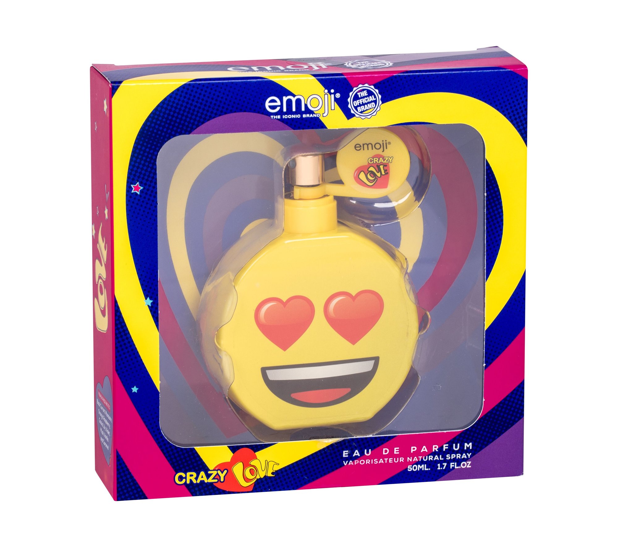 Emoji Crazy Love 50ml Kvepalai Vaikams EDP (Pažeista pakuotė)