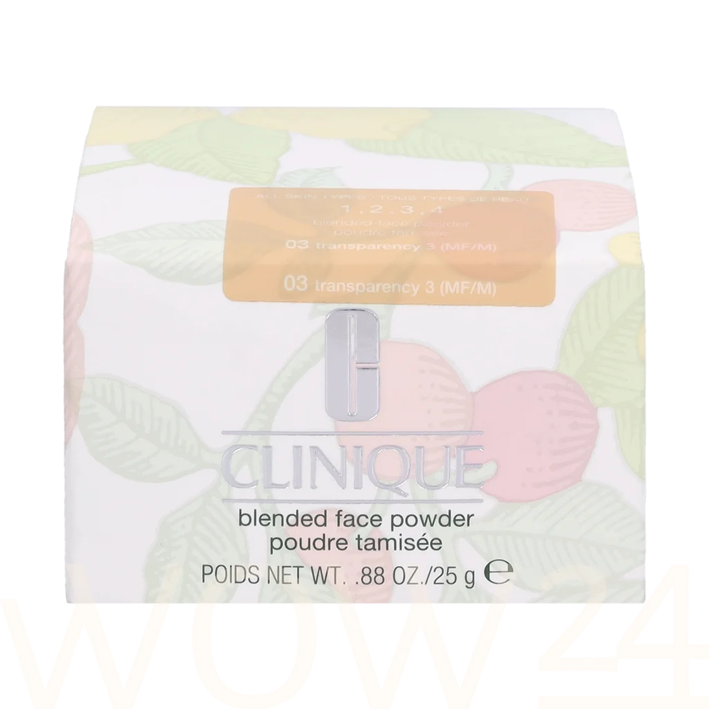 Clinique Blended Face Powder Pudra Sausa, biri pudra Moterims