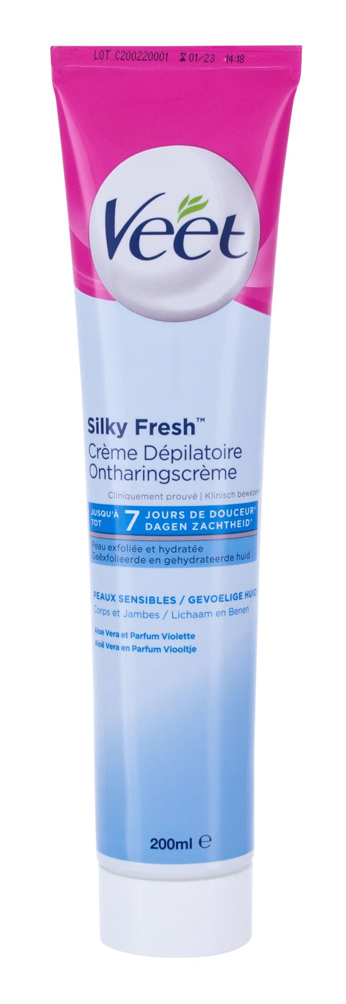 Veet Silky Fresh Sensitive Skin priemonės depiliacijai
