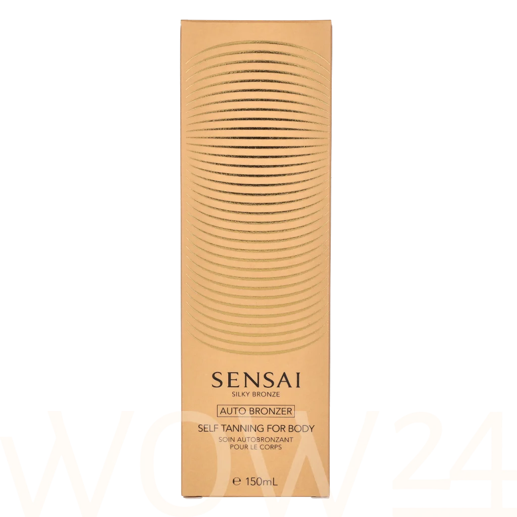 Sensai Silky Bronze Body Auto Bronzer Savaiminio įdegio piemonė Savaiminio įdegio kremas Moterims