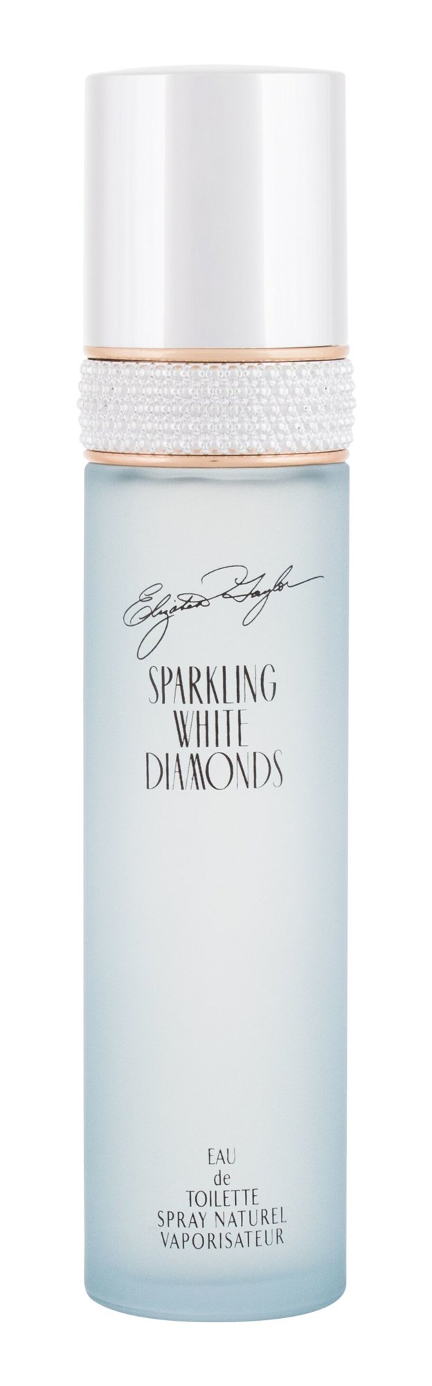 Elizabeth Taylor Sparkling White Diamonds 100ml Kvepalai Moterims EDT (Pažeista pakuotė)