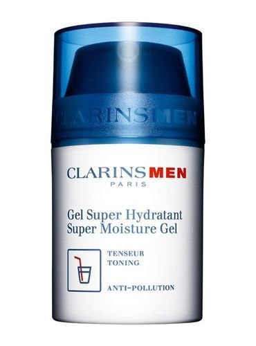 Clarins Men Super Moisture Gel 50ml veido gelis Testeris