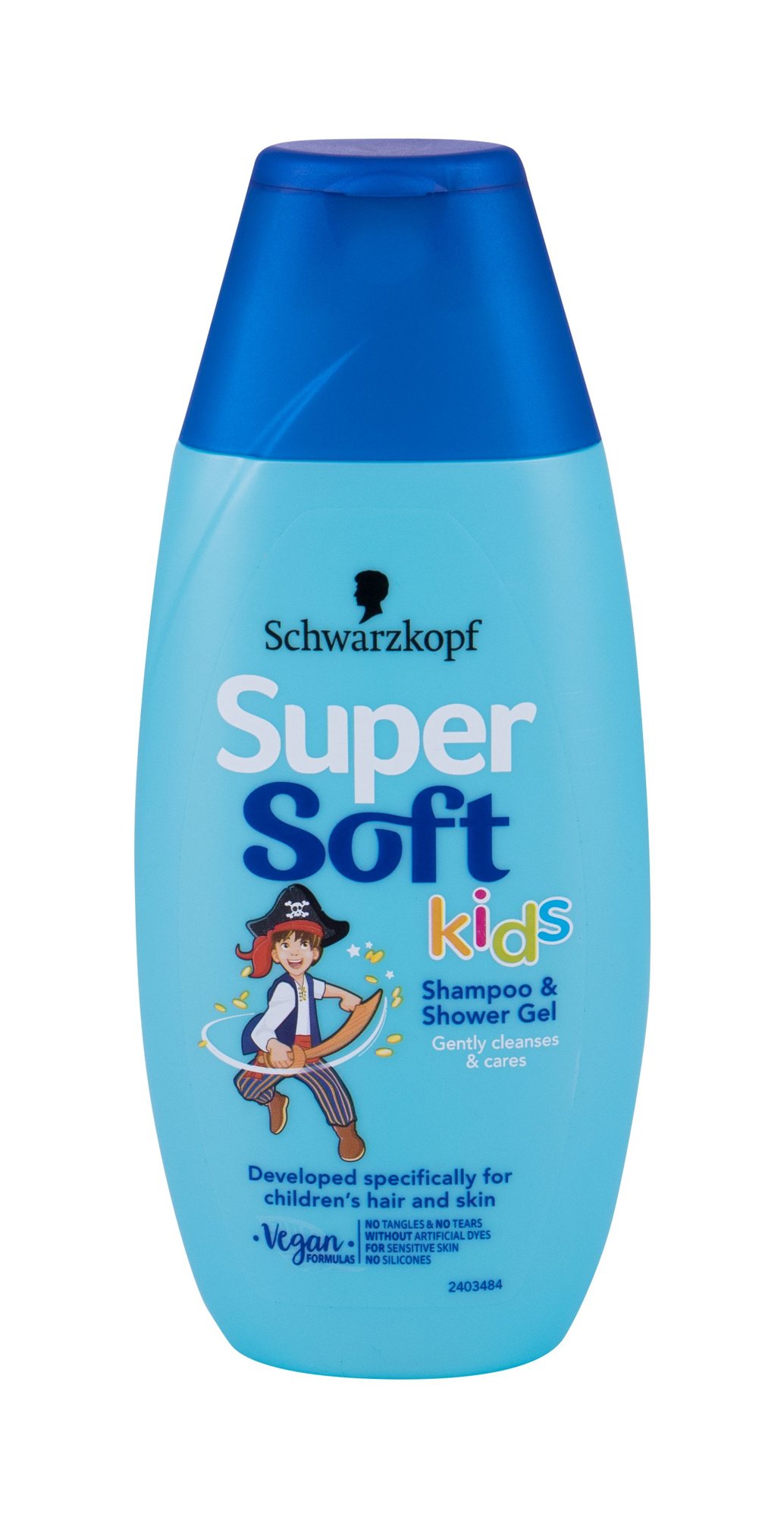 Schwarzkopf  Super Soft Kids Shampoo & Shower Gel šampūnas