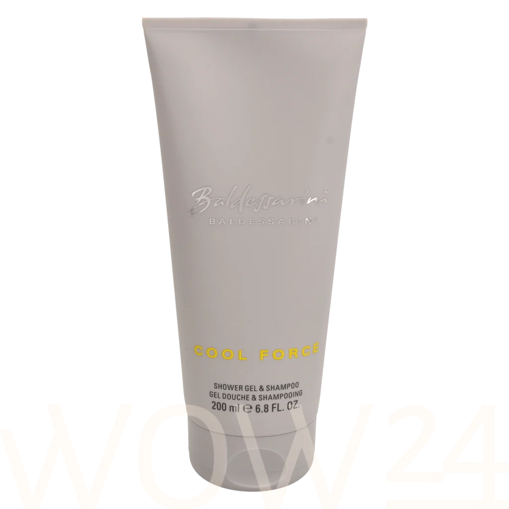 Baldessarini Baldessarini Cool Force Shower Gel & Shampoo 200 ml Parfumuotas gelis