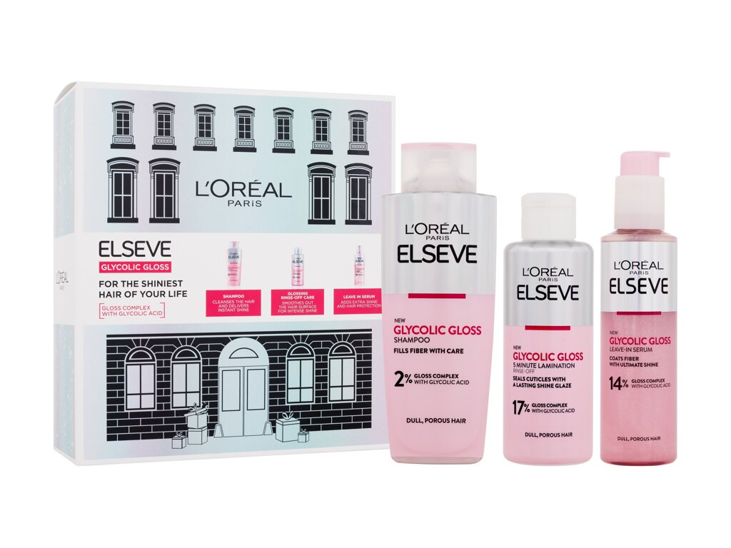 L'Or&eacute;al Paris Elseve Glycolic Gloss &scaron;ampūnas