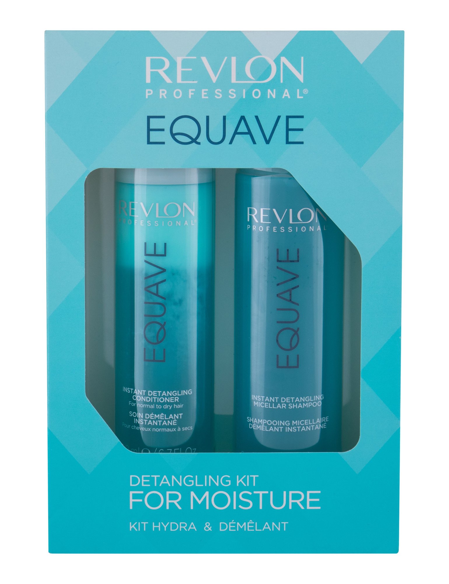 Revlon Professional Equave Instant Detangling Micellar 200ml Rinse-free Conditioner 200 ml + Micelar Shampoo 250 ml kondicionierius Rinkinys