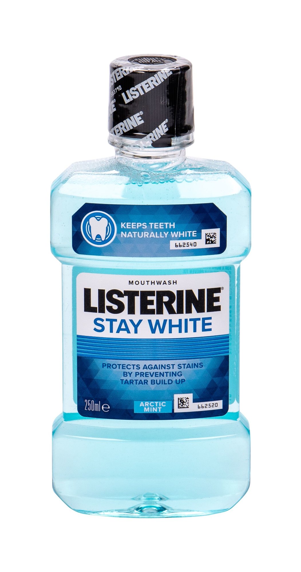 Listerine Mouthwash Stay White 250ml dantų skalavimo skystis (Pažeista pakuotė)