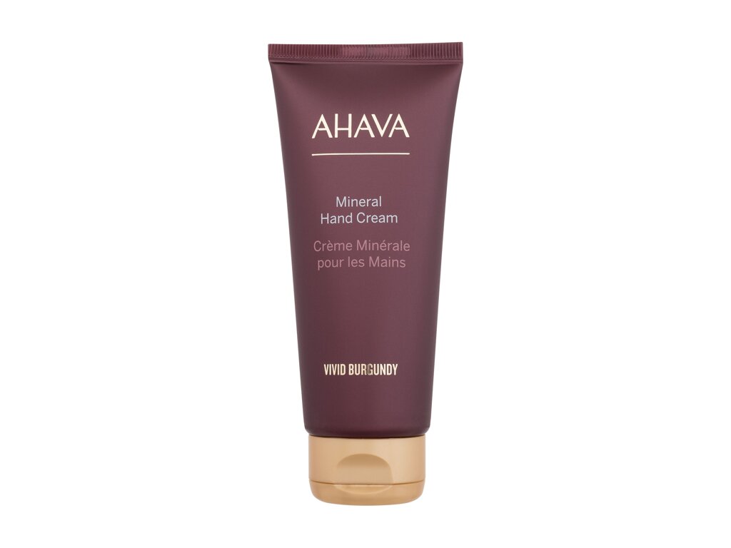 AHAVA Vivid Burgundy Mineral Hand Cream rankų kremas