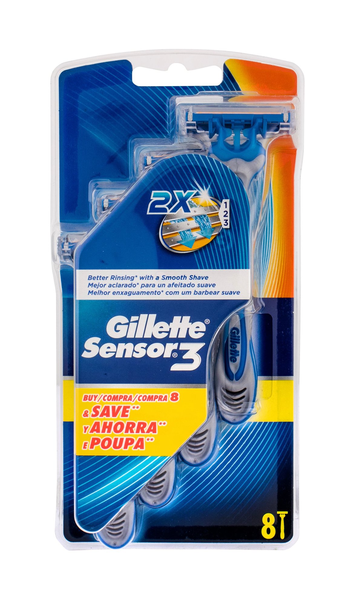 Gillette Sensor3 skustuvas