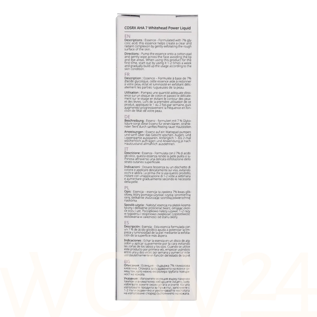 COSRX Cosrx AHA 7 Whitehead Power Liquid 100 ml veido emulsija
